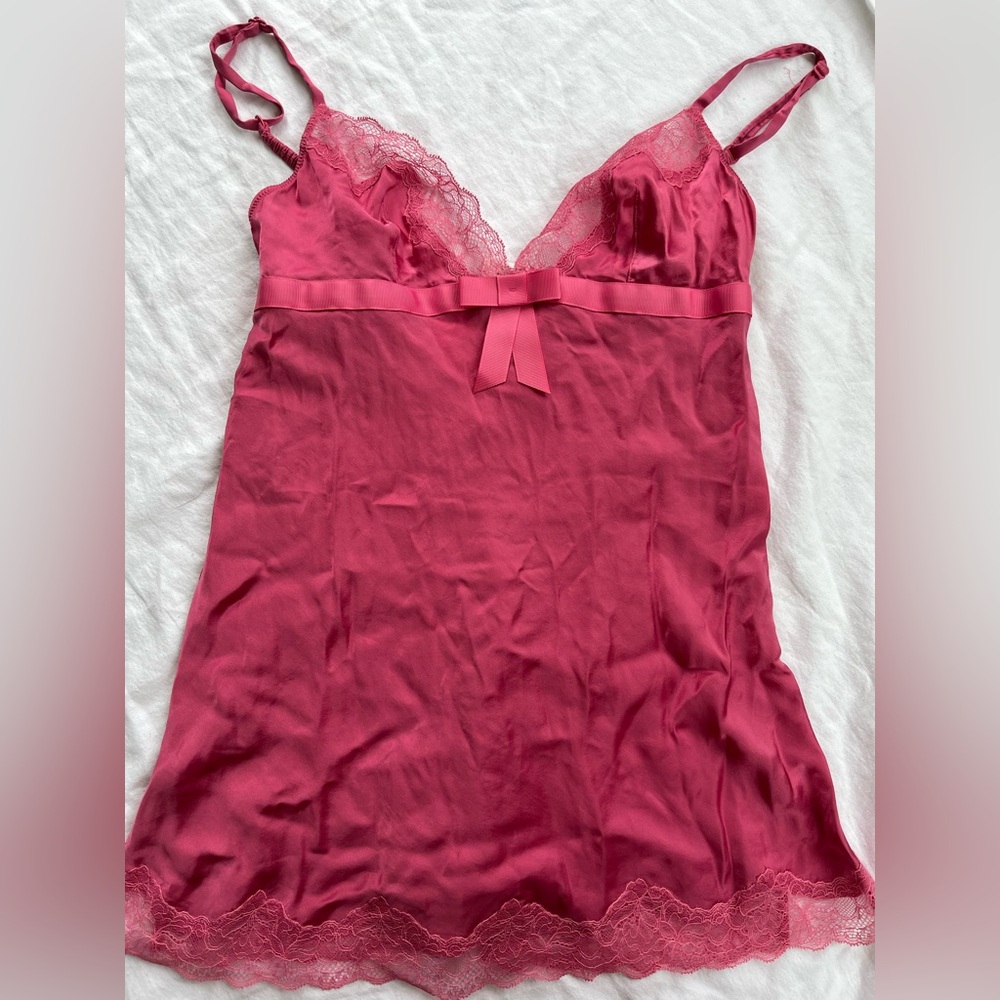 VINTAGE VICTORIA SECRET LACE DRESS SIZE S FITS LIKE AN XS